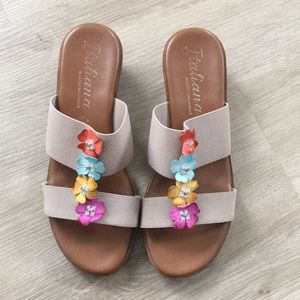 Cute heeled sandals